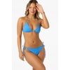 image:imageONEILL Womens Saltwater Solids Venice Triangle Top  Adjustable Halter Straps Removable CupsBlu