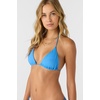 image:imageONEILL Womens Saltwater Solids Venice Triangle Top  Adjustable Halter Straps Removable CupsRgt