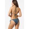 image:imageONEILL Womens Saltwater Solids Venice Triangle Top  Adjustable Halter Straps Removable CupsSlate