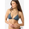 image:imageONEILL Womens Saltwater Solids Venice Triangle Top  Adjustable Halter Straps Removable CupsSlate