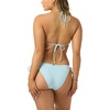 image:imageONEILL Womens Saltwater Solids Venice Triangle Top  Adjustable Halter Straps Removable CupsSos