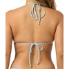 image:imageONEILL Womens Saltwater Solids Venice Triangle Top  Adjustable Halter Straps Removable CupsSos