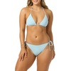 image:imageONEILL Womens Saltwater Solids Venice Triangle Top  Adjustable Halter Straps Removable CupsSos