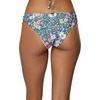 image:imageONEILL Womens Sunset Twist Side Bikini Bottoms  Cheeky Coverage Womens Bathing Suit Bottom with Twist StrapSlate  Eliza Ditsy Sunset