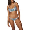image:imageONEILL Womens Sunset Twist Side Bikini Bottoms  Cheeky Coverage Womens Bathing Suit Bottom with Twist StrapSlate  Eliza Ditsy Sunset
