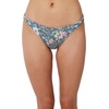 image:imageONEILL Womens Sunset Twist Side Bikini Bottoms  Cheeky Coverage Womens Bathing Suit Bottom with Twist StrapSlate  Eliza Ditsy Sunset