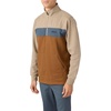image:imageONeill Mens QuarterZip Pullover Lightweight Warmth and Soft ComfortKhaki