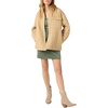 image:imageONeill Womens RYA Quilted Snap Jacket  Lyocell Twill Outerwear with Snap Front Chest amp Side Pockets Classic CollarWarm Sand