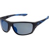 image:imageONEILL DEEPCURRENT 20 Mens Polarized Wrap Sunglasses for Sports UV400 Protection 65 mm Mirror LensesMatte BlackBlue