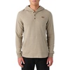 image:imageONEILL Mens Timberlane Long Sleeve Pullover  Comfortable Thermal Hoodie for Men with Front PocketKhaki