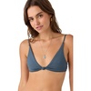 image:imageONEILL Womens Saltwater Solids Seaside Bikini TopSlate