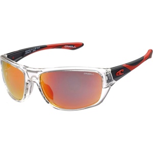 image:imageONEILL DEEPCURRENT 20 Mens Polarized Wrap Sunglasses for Sports UV400 Protection 65 mm Mirror LensesGloss Clear CrystalRed