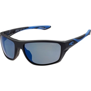 image:imageONEILL DEEPCURRENT 20 Mens Polarized Wrap Sunglasses for Sports UV400 Protection 65 mm Mirror LensesMatte BlackBlue