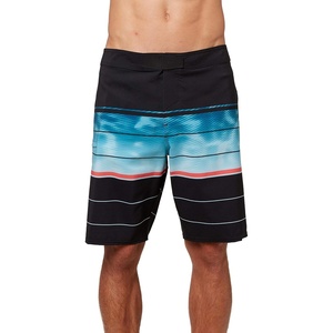 image:imageONEILL Mens 20 Inch Stripe Boardshorts  Water Resistant Swim Trunks for Men with Quick Dry Stretch Fabric and PocketsBlack