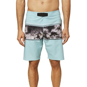 image:imageONEILL Mens 20 Inch Stripe Boardshorts  Water Resistant Swim Trunks for Men with Quick Dry Stretch Fabric and PocketsTurquoise  Wanderer