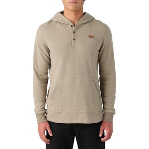 image:imageONEILL Mens Timberlane Long Sleeve Pullover  Comfortable Thermal Hoodie for Men with Front PocketKhaki