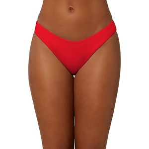 image:imageONEILL Womens Flamenco Bikini Bottoms  Cheeky Coverage Womens Bathing Suit Bottom with High Leg FitBittersweet  Flamenco Saltwater Solids T