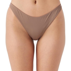 image:imageONEILL Womens Flamenco Bikini Bottoms  Cheeky Coverage Womens Bathing Suit Bottom with High Leg FitDeep Taupe