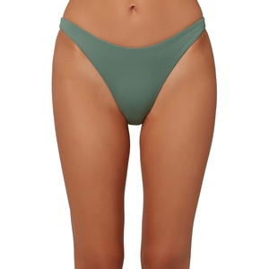 image:imageONEILL Womens Flamenco Bikini Bottoms  Cheeky Coverage Womens Bathing Suit Bottom with High Leg FitMoss