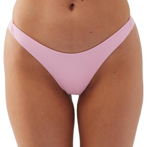 image:imageONEILL Womens Flamenco Bikini Bottoms  Cheeky Coverage Womens Bathing Suit Bottom with High Leg FitPink  Saltwater Solids Hermosa
