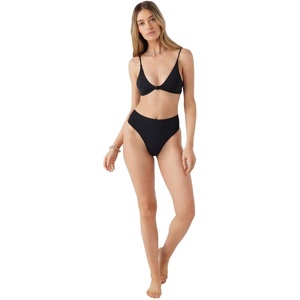 image:imageONEILL Womens Jensen Bikini Bottoms  Skimpy Coverage Womens Bathing Suit Bottom with CrissCross Side Tie DetailBlack  Saltwater Solids Max