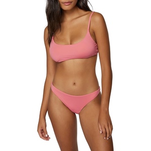 image:imageONEILL Womens Matira Bikini Bottoms  Cheeky Coverage Womens Bathing Suit Bottom with Hipster FitTea Rose