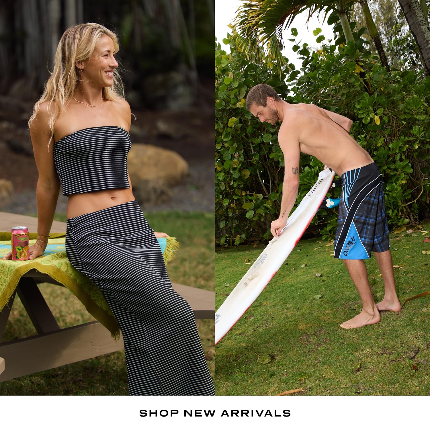 O’Neill ：Outdoor Lifestyle & Beach Wear