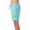 image:imageONEILL Mens 17 Inch Tropical Volley Boardshorts  Elastic Waist and Fixed Waist Quick Dry Swim Trunks for Men with PocketsAqua Wash  Hermosa Ew 17