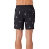 image:imageONEILL Mens 17 Inch Tropical Volley Boardshorts  Elastic Waist and Fixed Waist Quick Dry Swim Trunks for Men with PocketsBlack 2