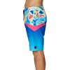 image:imageONEILL Mens 19 Inch Split Print Boardshorts  Quick Dry Swim Trunks for Men with Fabric and PocketsAquarius  Hyperfreak