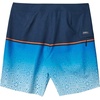 image:imageONEILL Mens 19 Inch Split Print Boardshorts  Quick Dry Swim Trunks for Men with Fabric and PocketsNavy  Hyperfreak Trvlr Nomad