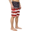 image:imageONeill Mens 21 Inch Outseam Ultrasuede Swim Boardshort Quarters Red White Blue 32