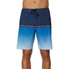 image:imageONEILL Mens 19 Inch Split Print Boardshorts  Quick Dry Swim Trunks for Men with Fabric and PocketsNavy  Hyperfreak Trvlr Nomad