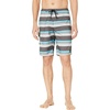 image:imageONEILL Mens 21 Inch Outseam Ultrasuede Swim BoardshortBlack Santa Cruz Stripe
