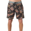 image:imageONEILL Mens Cruzer Scallop 18 Inch Boardshorts  QuickDry Stretch Fabric AbovetheKnee Fit Black 36