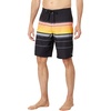 image:imageONEILL Mens Hyperfreak Heat Stripe Swim Trunks  21 Inch Inseam Fixed Waist Boardshorts for Men with Side Zip PocketBlack 230