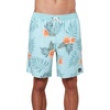 image:imageONEILL UnisexAdult Mens Mens 18 Santa Cruz Volley Board Shorts  Bathing Suit with Pockets and Stretch FabricMint  Santa Cruz Floral Volley