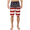 image:imageONeill Mens 21 Inch Outseam Ultrasuede Swim Boardshort Quarters Red White Blue 32