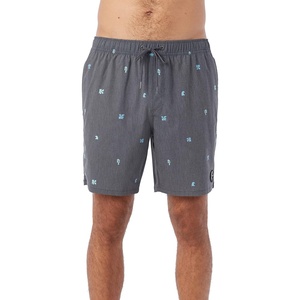 image:imageONEILL Mens 17 Inch Tropical Volley Boardshorts  Elastic Waist and Fixed Waist Quick Dry Swim Trunks for Men with PocketsGraphite  Og Volley