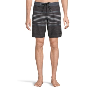 image:imageONEILL Mens Hyperfreak Heat Stripe Scallop BoardshortsBlack