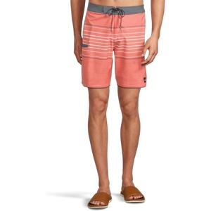 image:imageONEILL Mens Hyperfreak Heat Stripe Scallop BoardshortsPeach Echo