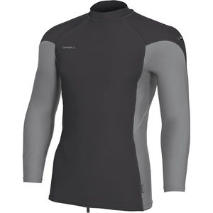 image:imageONEILL Mens Mens Hyperfreak Skins Long Sleeve RashguardTempsteelSmoke