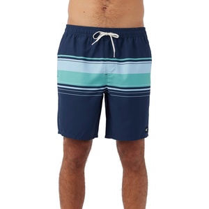 image:imageONEILL UnisexAdult Mens Mens 18 Santa Cruz Volley Board Shorts  Bathing Suit with Pockets and Stretch FabricNavy  Santa Cruz Stripe Volley