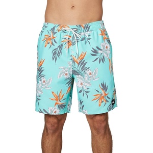 image:imageONEILL UnisexAdult Mens Mens 18 Santa Cruz Volley Board Shorts  Bathing Suit with Pockets and Stretch FabricTurquoise  Santa Cruz Departure Volley
