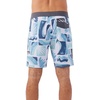 image:imageONEILL Mens 18 Inch Tropical Print Boardshorts  Quick Dry Swim Trunks for Men with Fabric and PocketsWhite  Og Print 18