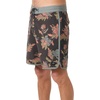 image:imageONEILL Mens Cruzer Scallop 18 Inch Boardshorts  QuickDry Stretch Fabric AbovetheKnee Fit Black 34