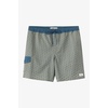 image:imageONEILL Mens Hermosa Retro 17 Inch Elastic Waist Swim Trunks  Recycled Stretch Fabric amp Hyperdry TechnologySgsseagrass