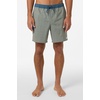 image:imageONEILL Mens Hermosa Retro 17 Inch Elastic Waist Swim Trunks  Recycled Stretch Fabric amp Hyperdry TechnologySgsseagrass