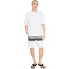 image:imageONEILL Mens Lennox Stripe 21 BoardshortsWhite