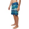 image:imageONeill Mens 21 Inch Outseam Ultrasuede Swim Boardshort Turquoise Plaid 30Dark Blue Canopy